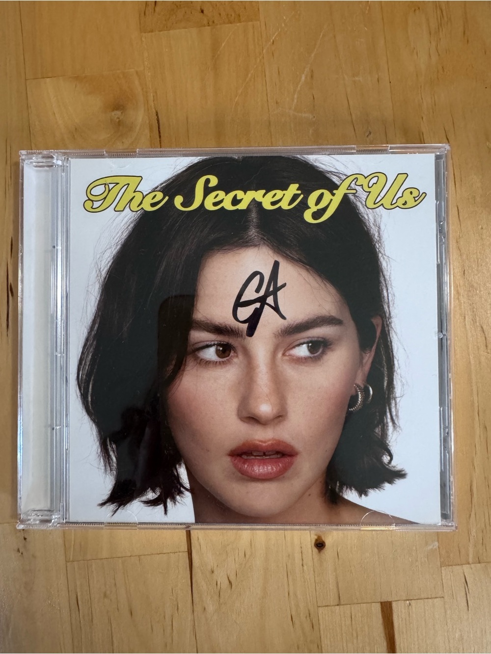 GRACIE ABRAMS Signed CD The Secret of Us Album